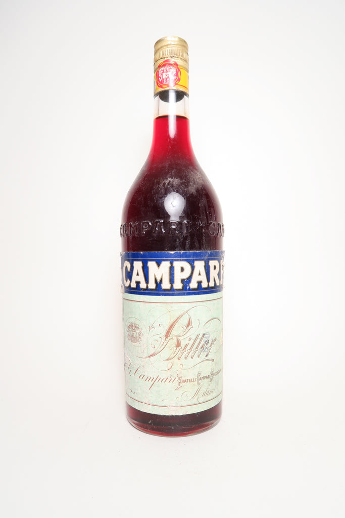 CAMPARI　Bitter　カンパリ ビター　古酒　未開封　1980年代 Campari Bitter - c. 1980 (25%, 100cl) – Old Spirits Company