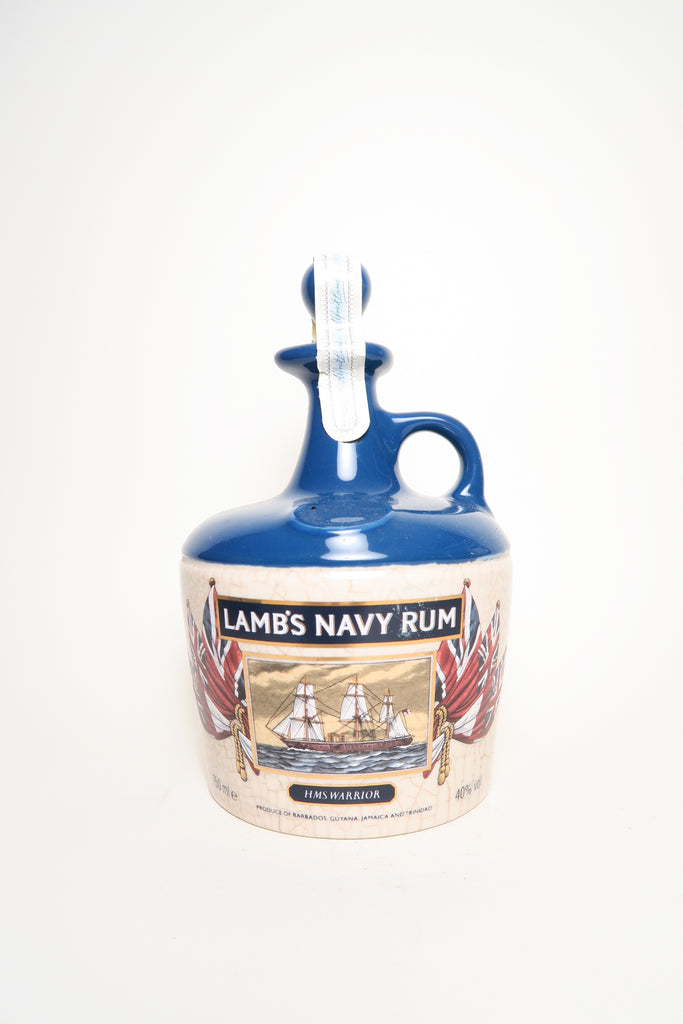 Lamb's Navy Rum - HMS Warrior Flagon - 1980s (40%, 75cl)