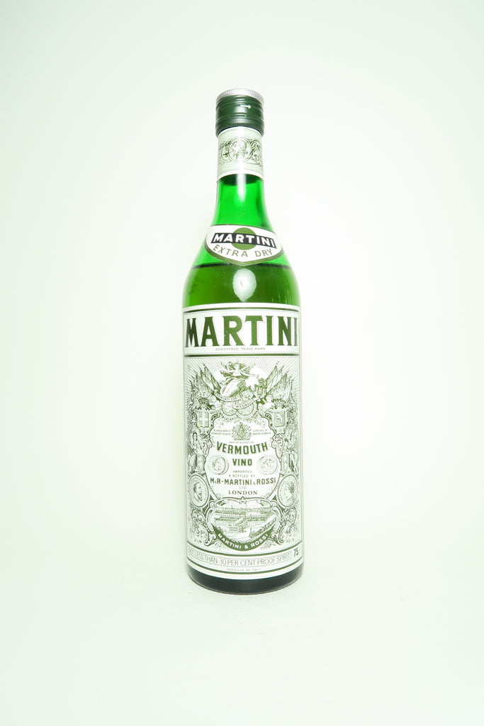 Martini & Rossi Extra Dry White Vermouth - 1970s (17%, 75cl)