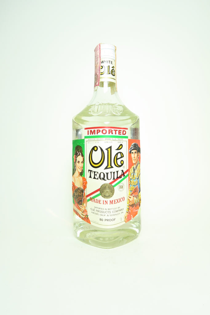 Olé Tequila Blanco - 1970s (40%, 75cl)