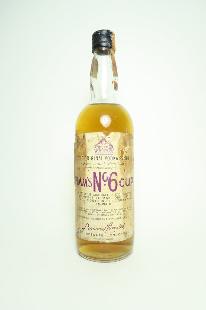 Pimm's No. 6 Original Vodka Sling - c. 1969 - 1970s (34%, 75cl)