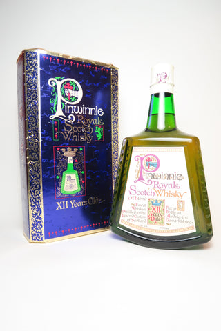 Pinwinnie 12YO Royale Blended Scotch Whisky - 1970s (43%, 175cl)