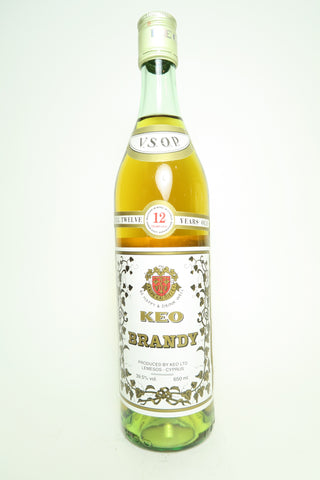 KEO 12YO VSOP Cyprus Brandy - 1980s (39.5%, 65cl)