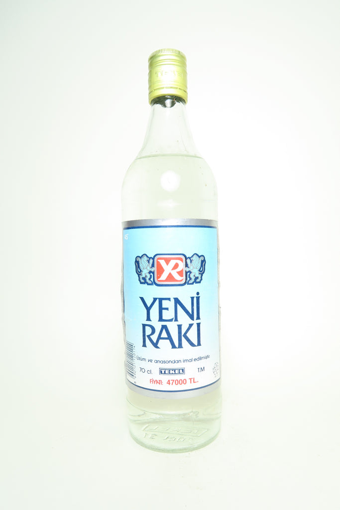 1980s – Raki (45%, Spirits 70cl) - Tekel Old Yeni Company
