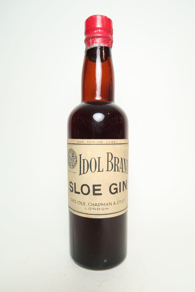 George Idle, Chapman & Co. Idol Brand Sloe Gin - 1940s (ABV Not Stated, c. 37.5cl)