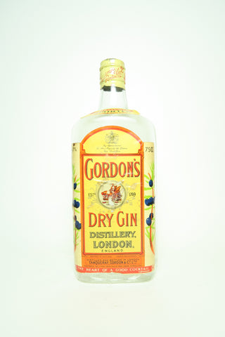 Gordon's London Dry Gin (Export) - 1950s (47%, 75cl)