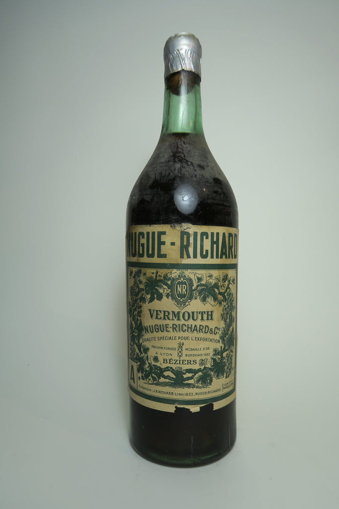 Nugue-Richard White Vermouth - 1930s (ABV Not Stated, 100cl)
