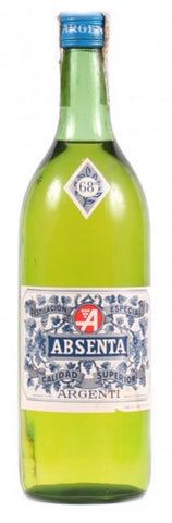 Absenta Argenti Spanish Absinthe - 1970s (68%, 100cl)